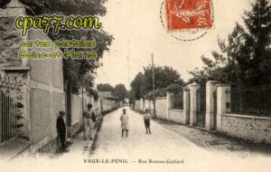 Vaux Le Pénil (Seine-et-Marne) - Rue Bouton-Gaillard