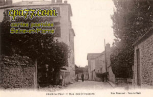 Vaux Le Pénil (Seine-et-Marne) - Rue des Ormessons