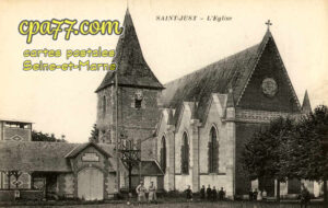 Vaux Le Pénil (Seine-et-Marne) - Saint-Just – L&rsquo;Eglise