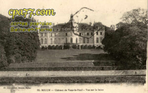 Vaux Le Pénil (Seine-et-Marne) - Château de Vaux-le-Pénil – Vue sur la Seine