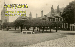 Vaux Sur Lunain (Seine-et-Marne) - Villeniard – La Cour et l&rsquo;Eglise