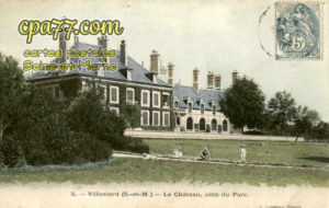 Vaux Sur Lunain (Seine-et-Marne) - Villeniard – Le Château, côté du Parc