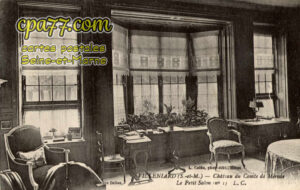 Vaux Sur Lunain (Seine-et-Marne) - Villeniard (S.-et-M.) – Château du Comte de Mérode – Le Petit Salon (n°1)