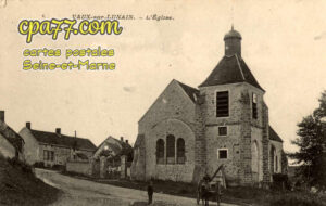 Vaux Sur Lunain (Seine-et-Marne) - L&rsquo;Eglise