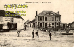 Vendrest (Seine-et-Marne) - Mairie et école