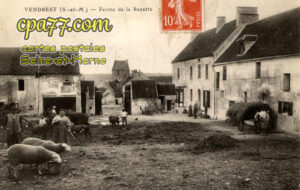 Vendrest (Seine-et-Marne) - Ferme de la Recette