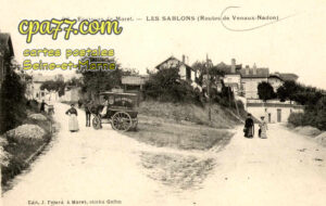 Véneux Les Sablons (Seine-et-Marne) - Environs de Moret – Les Sablons (Routes de Venaux-Nadon)