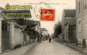 Véneux Les Sablons (Seine-et-Marne) - Rue du Chemin de fer