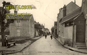 Véneux Les Sablons (Seine-et-Marne) - Route de Moret