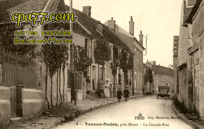 Véneux Les Sablons (Seine-et-Marne) - La Grande Rue