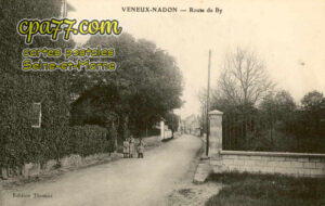 Véneux Les Sablons (Seine-et-Marne) - Route de By