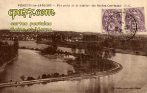 Véneux Les Sablons (Seine-et-Marne) - Veneux-les-Sablons – Vue prise de la hauteur des Roches-Courteaux