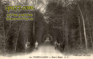 Véneux Les Sablons (Seine-et-Marne) - Veneux-Nadon – Route à Bonpin