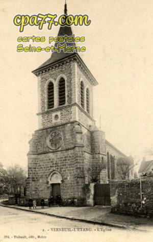 Verneuil L'étang (Seine-et-Marne) - L&rsquo;Eglise