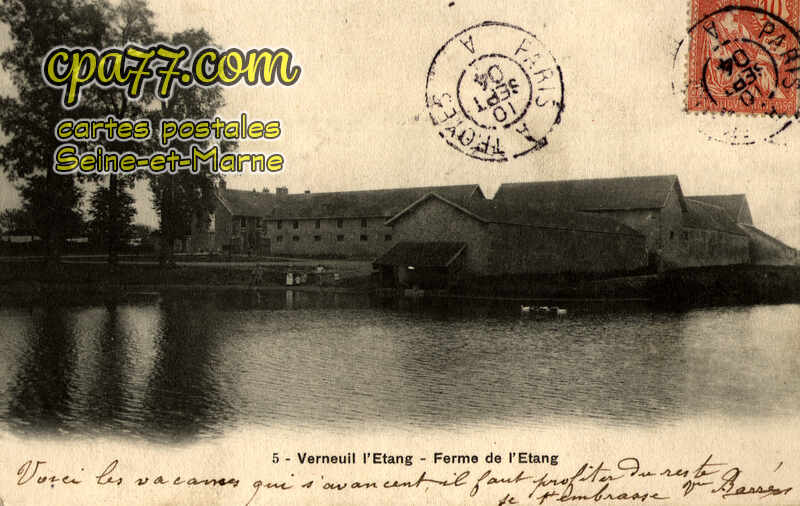 Verneuil L'étang (Seine-et-Marne) - Ferme de l&rsquo;Etang