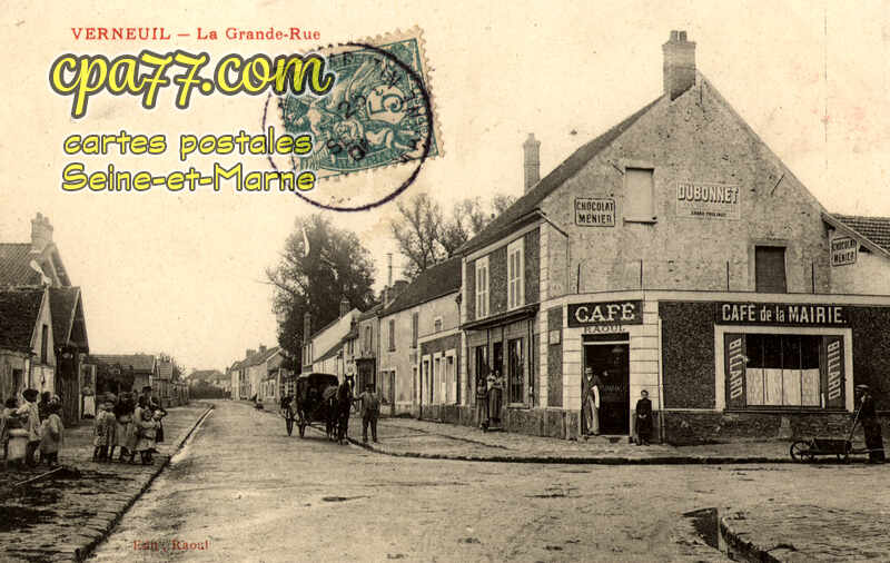 Verneuil L'étang (Seine-et-Marne) - La Grande Rue