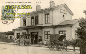 Verneuil L'étang (Seine-et-Marne) - La Gare