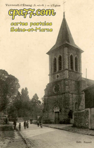 Verneuil L'étang (Seine-et-Marne) - L&rsquo;Eglise