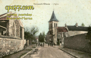 Verneuil L'étang (Seine-et-Marne) - L&rsquo;Eglise (en l&rsquo;état)