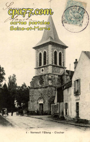 Verneuil L'étang (Seine-et-Marne) - Clocher