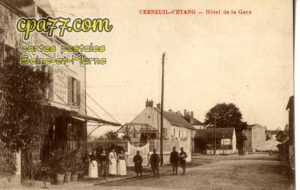 Verneuil L'étang (Seine-et-Marne) - Hôtel de la Gare