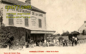 Verneuil L'étang (Seine-et-Marne) - Hôtel de la Gare