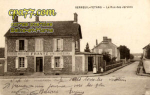 Verneuil L'étang (Seine-et-Marne) - La Rue des Jardins