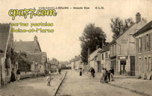 Verneuil L'étang (Seine-et-Marne) - Grande Rue