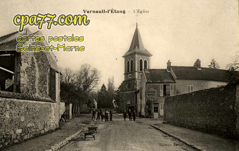 Verneuil L'étang (Seine-et-Marne) - L&rsquo;Eglise