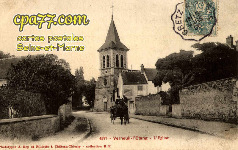 Verneuil L'étang (Seine-et-Marne) - L&rsquo;Eglise