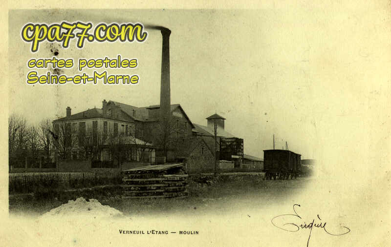 Verneuil L'étang (Seine-et-Marne) - Moulin
