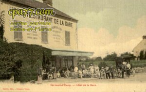 Verneuil L'étang (Seine-et-Marne) - Hôtel de la Gare