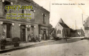 Vernou La Celle Sur Seine (Seine-et-Marne) - La Place