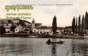 Vernou La Celle Sur Seine (Seine-et-Marne) - Environs de Moret – Vue générale de la Celle-sur-Seine