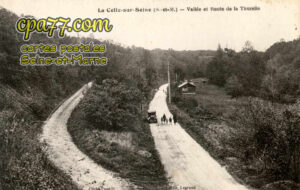 Vernou La Celle Sur Seine (Seine-et-Marne) - Vallée et Route de la Thurelle