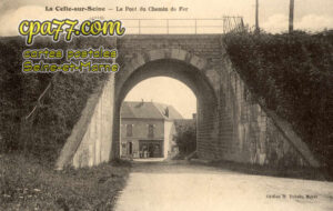 Vernou La Celle Sur Seine (Seine-et-Marne) - Le Pont du Chemin de Fer