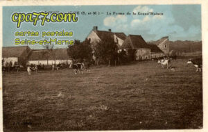 Vernou La Celle Sur Seine (Seine-et-Marne) - La Ferme de la Grand&rsquo;Maison
