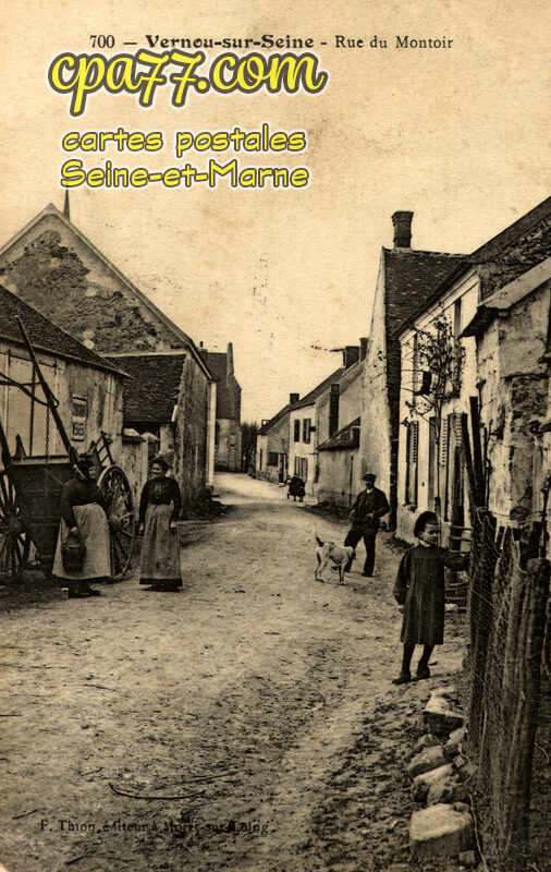Vernou La Celle Sur Seine (Seine-et-Marne) - Rue du Montoir