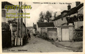 Vernou La Celle Sur Seine (Seine-et-Marne) - Vue de Chesnoy