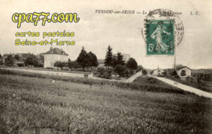 Vernou La Celle Sur Seine (Seine-et-Marne) - La Route de Montereau