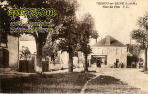Vernou La Celle Sur Seine (Seine-et-Marne) - Place des Fêtes