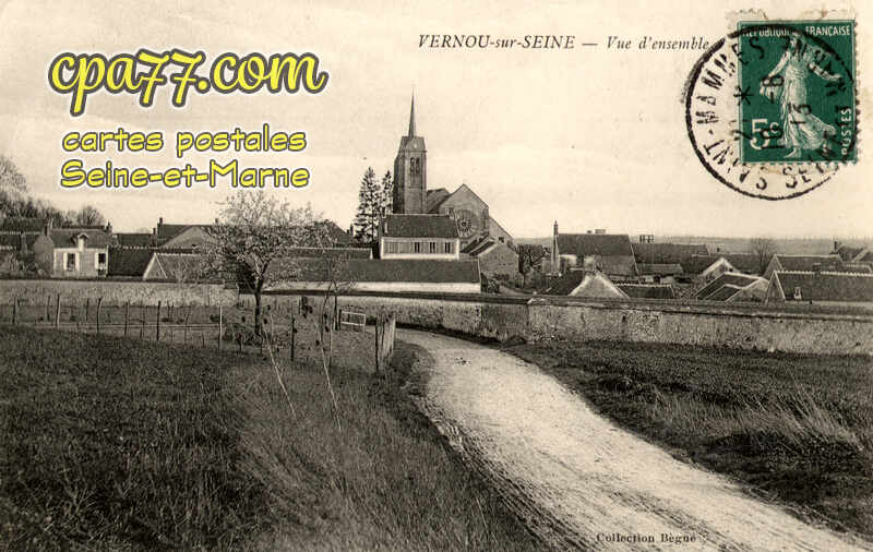 Vernou La Celle Sur Seine (Seine-et-Marne) - Vue d&rsquo;ensemble