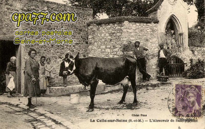 Vernou La Celle Sur Seine (Seine-et-Marne) - L&rsquo;Abreuvoir de Saint-Fortuné