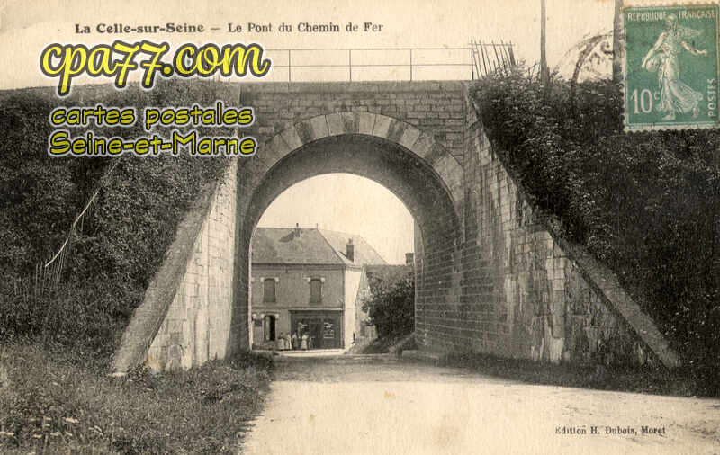 Vernou La Celle Sur Seine (Seine-et-Marne) - Le Pont du Chemin de Fer