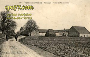 Vernou La Celle Sur Seine (Seine-et-Marne) - Marangis – Ferme de Champroud