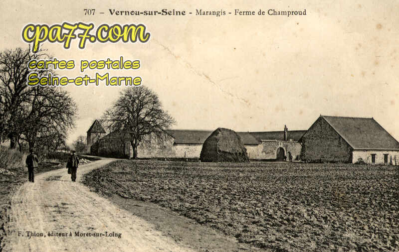 Vernou La Celle Sur Seine (Seine-et-Marne) - Marangis – Ferme de Champroud
