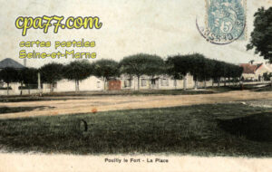 Vert St Denis (Seine-et-Marne) - La Place