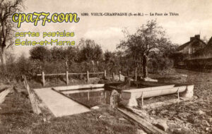 Vieux Champagne (Seine-et-Marne) - Le Pont de Thiou