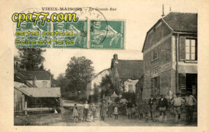 Vieux Maisons (Seine-et-Marne) - La Grande Rue