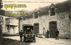 Vieux Maisons (Seine-et-Marne) - Sainte-Colombe (S.-et-M.) – Ecuries et Remises du Château